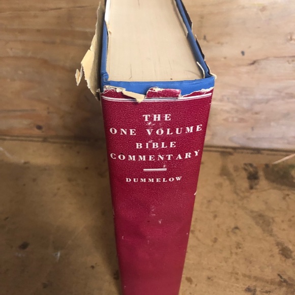 ONE VOLUME BIBLE COMMENTARY By John R. Dummelow - Hardcover - Picture 3 of 16